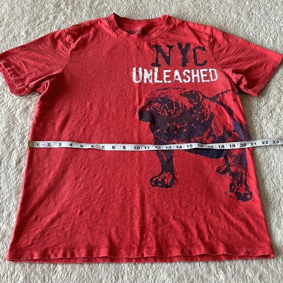 Aeropostale Short sleeve shirt red size Large - Picture 10 of 16